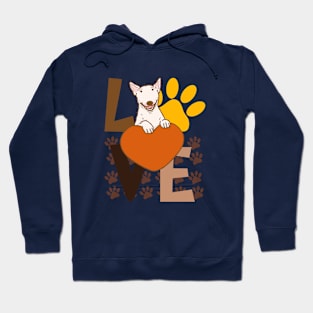 Dog love Valentines ,brafdesign Hoodie